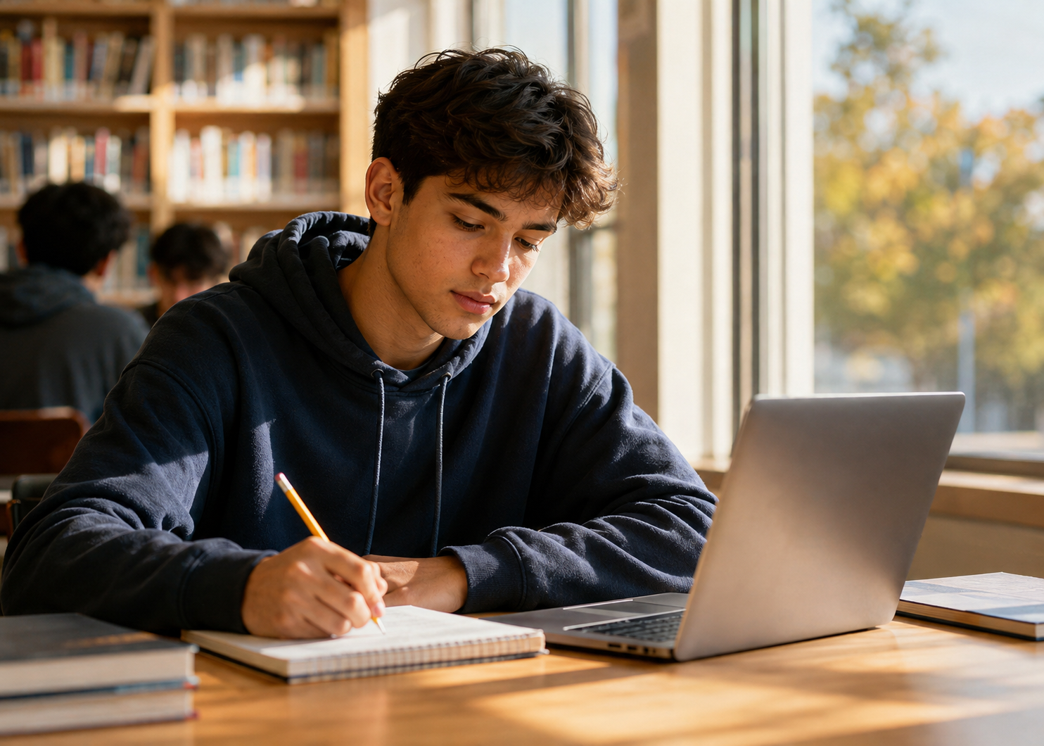 Student using ScoreAze